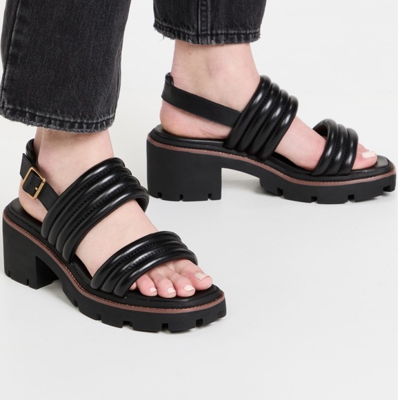 Tory Burch Women’s Lug Sole Heeled Sandal Size 9 - Picture 5 of 8